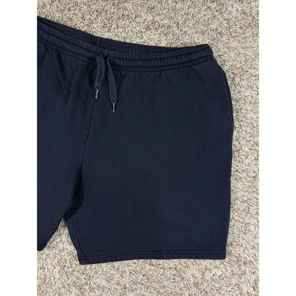Lacoste Sport Fleece Navy Sweat Shorts Men's Size 4XL